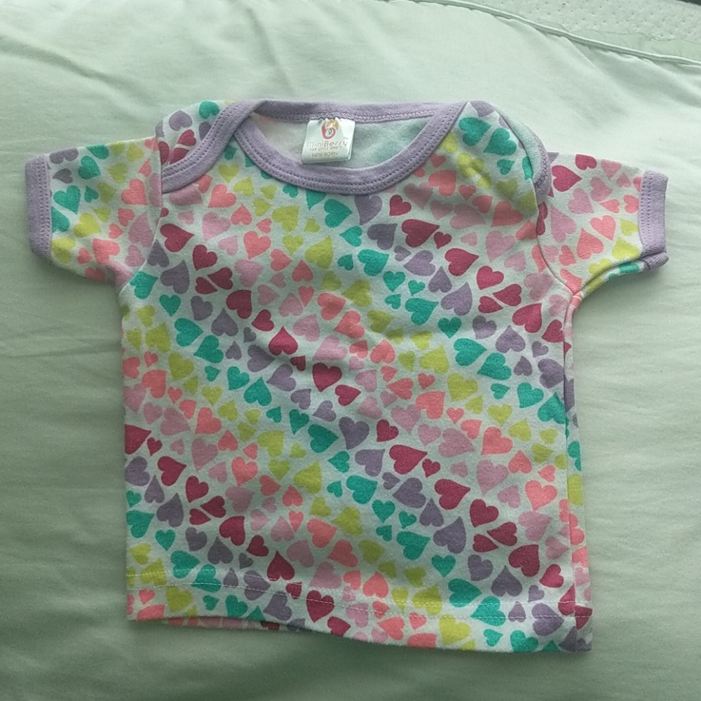 Baby girl cotton tee